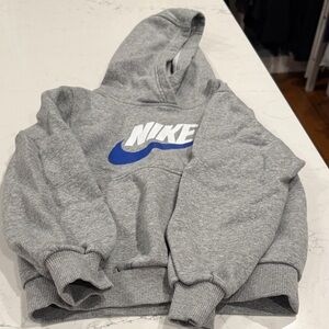 Nike Gray and Blue Boy’s Hoodie